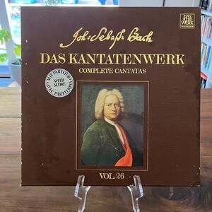 J.S. Bach Das Kantatenwerk Complete Cantatas Vol 26 LP Box Set 1980 Telefunken